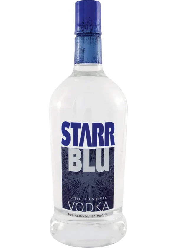 Starr Blu Vodka Plastic