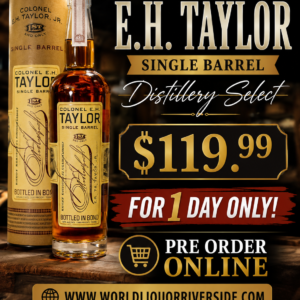 EH Taylor Single barrel Distillery Select